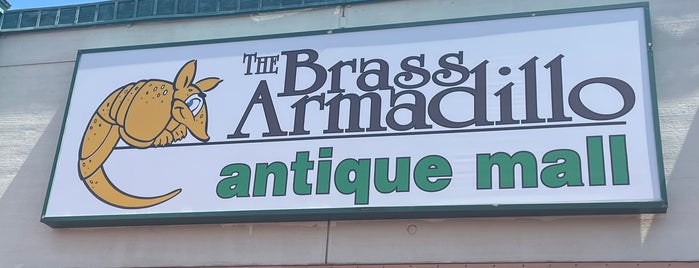 Brass Armadillo Antique Mall is one of airports.