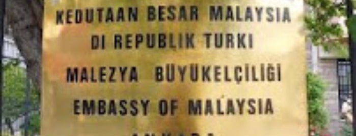 Malezya Büyükelçiliği (Embassy of Malaysia) is one of Malaysian Embassy.
