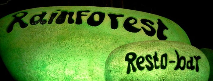 Rainforest Resto-Bar is one of 20 favorite restaurants.