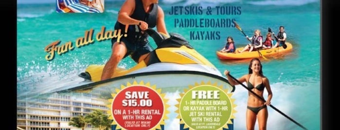 Doctor Jet Ski Rentals is one of Miami.