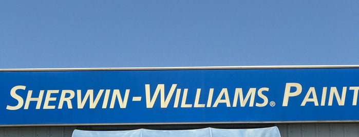 Sherwin-Williams Paint Store is one of Tempat yang Disukai John.