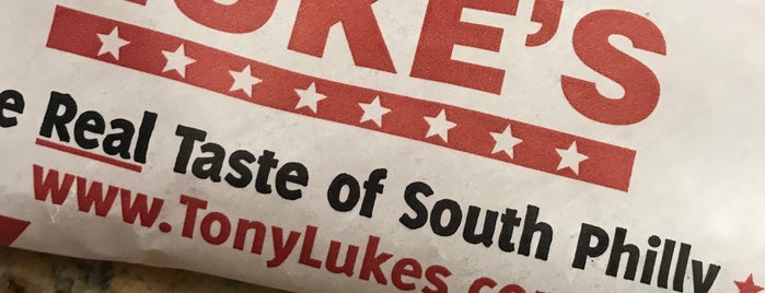 Tony Luke's is one of KOP Mall Shopping, Dining, Hotels.