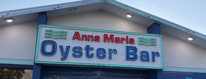 Anna Maria Oyster Bar is one of Food/Travel/Sight-Seeing.
