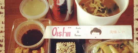 Oishii Sushi & Ramen is one of Javier 님이 저장한 장소.