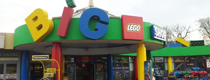 The BIG Shop is one of LEGOLAND Windsor.