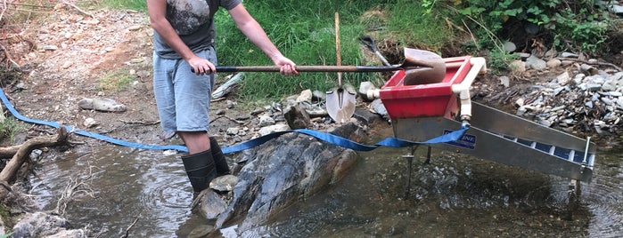 California Gold Panning is one of West Coast Sites - U.S..