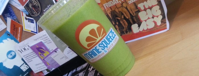 Maine Squeeze Juice Cafe is one of Kimmie 님이 저장한 장소.