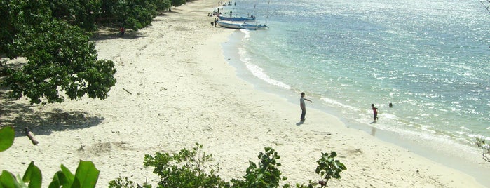 Cagar alam pasir putih pangandaran is one of Pangandaran Beach.
