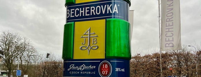 Becherovka Bottle is one of Prag.