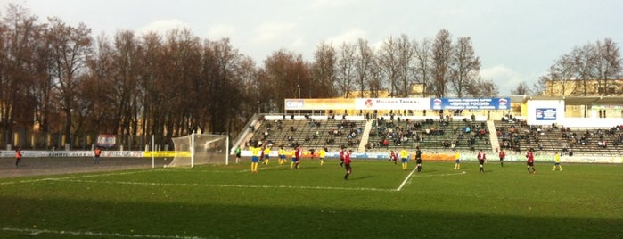 Стадион «Авангард» is one of Tempat yang Disukai Dmitry.