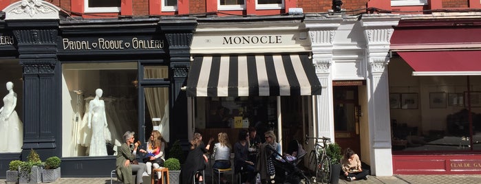 The Monocle Café is one of London.