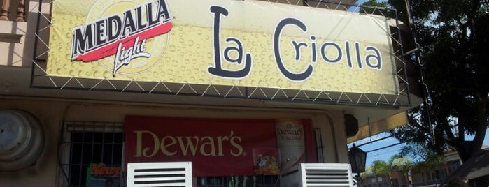 La Criolla is one of Barras o Chinchorros.