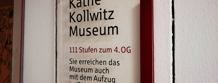 Käthe Kollwitz Museum is one of K\ö/ln.