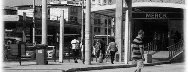 BRT - Estação Merck is one of TransCarioca.