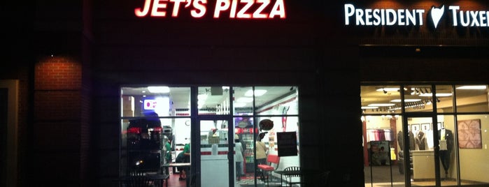 Jet's Pizza is one of The 15 Best Places for Chicken Pizza in Columbus.