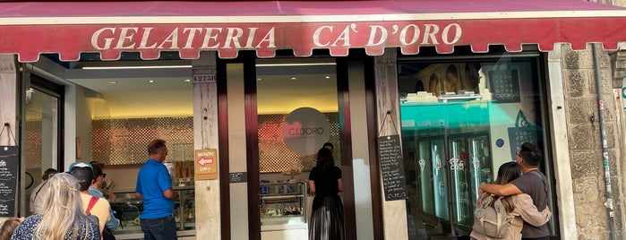 Gelateria Ca' D'oro is one of Venice.