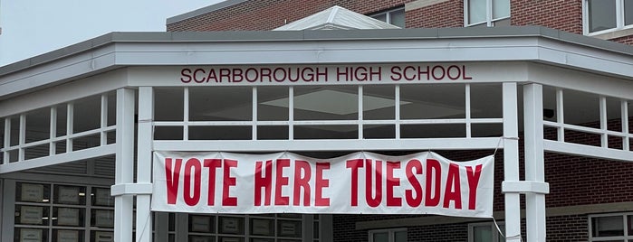 Scarborough High School is one of Softball.