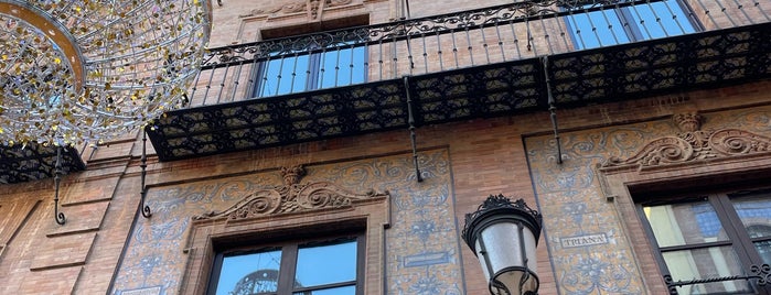 Calle Sierpes is one of Seville.