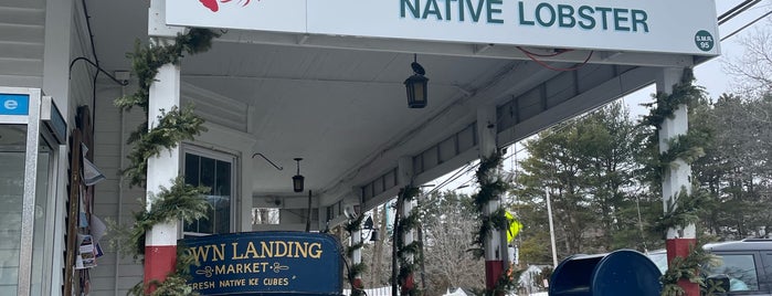 Falmouth Town Landing Market is one of Places To Go.