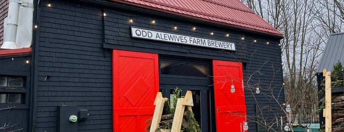 Odd Alewives Farm Brewery is one of Maine.