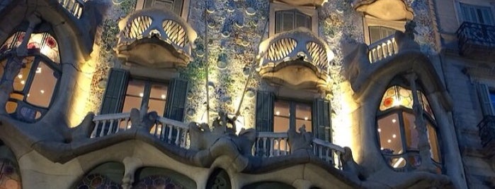 Casa Batlló is one of Bårcelønå.
