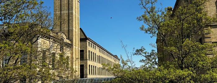 Salts Mill is one of Ilkley area August 2022.