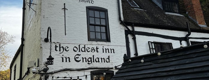Ye Olde Trip to Jerusalem is one of Historical Pubs f.