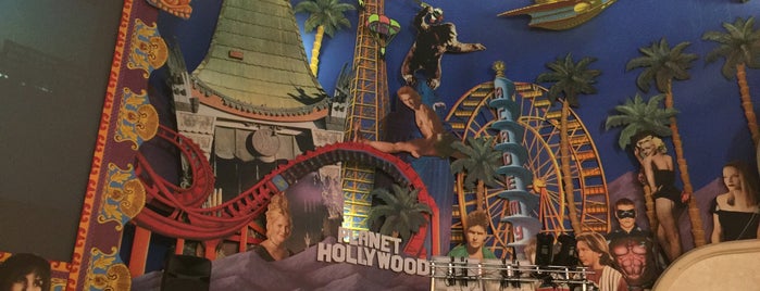 Planet Hollywood is one of Favorite Food.