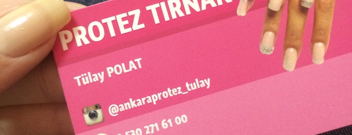 AnkaraProtezTırnak -Tülay Guzellik Salonu is one of Orte, die T gefallen.