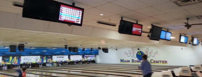 Main Bowling Center is one of Bowling Alleys.