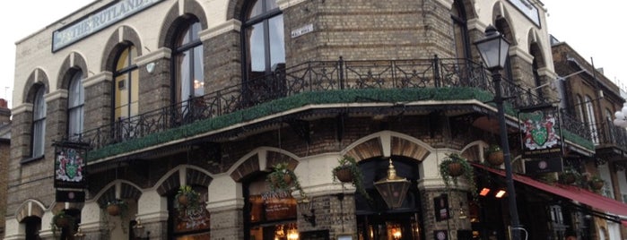 The Rutland Arms is one of London pubs.