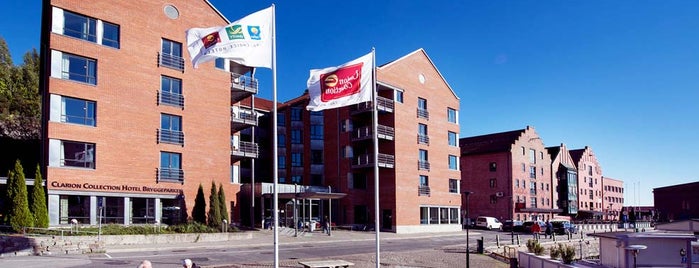 Clarion Collection Hotel Bryggeparken is one of Laila'nın Beğendiği Mekanlar.