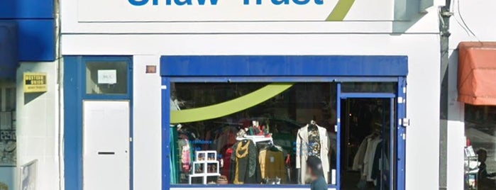 Shaw Trust is one of London Thrift Shops.