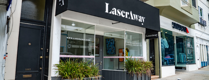 LaserAway is one of สถานที่ที่บันทึกไว้ของ Sarah.