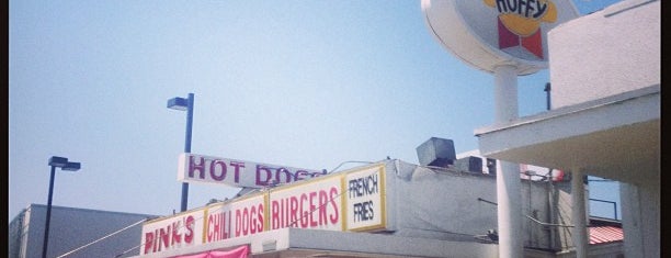 Pink's Hot Dogs is one of California.