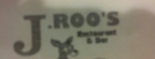 J. Roo's Restaurant & Bar is one of Tempat yang Disukai Robert.
