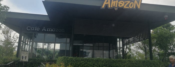 Café Amazon is one of Petrol Station.