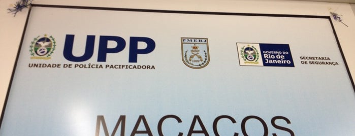 UPP Macacos is one of Delegacias de Polícia RJ.