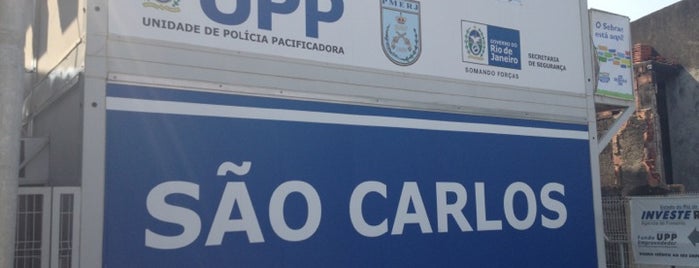 UPP São Carlos is one of Delegacias de Polícia RJ.