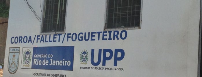 UPP Coroa | Fallet | Fogueteiro is one of Delegacias de Polícia RJ.