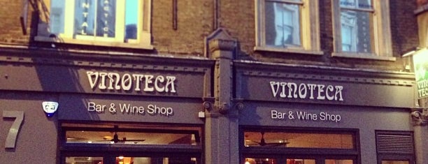 Vinoteca is one of London Wine Bars.