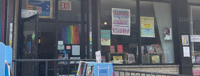 Word Up: Community Bookshop/Libreria is one of Hangouts.