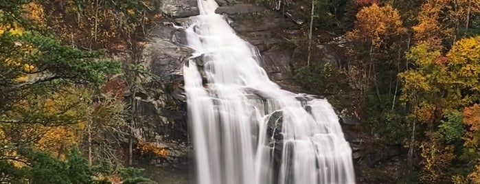 Whitewater Falls is one of Lake Glenville.