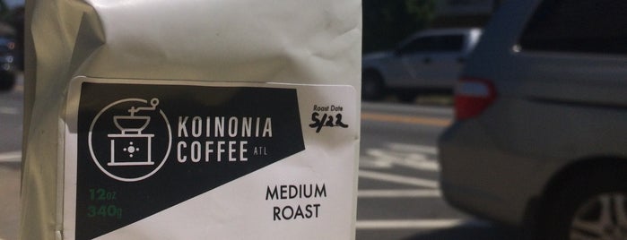 Koinonia Coffee is one of Atlanta to Try.