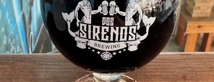Dos Sirenos Brewing is one of Favorite Drink And Eat.