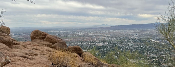 Camelback Mountain is one of PHX.