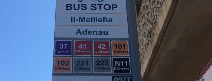 Adenau Bus Stop is one of Malta.