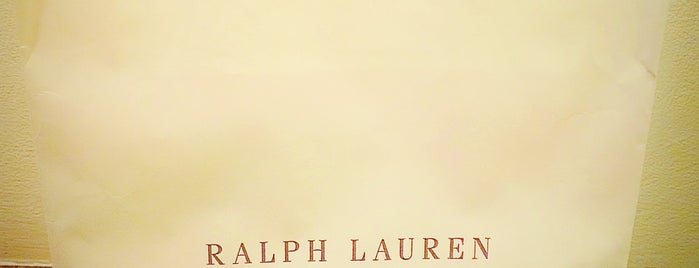 Ralph Lauren is one of IG @antskongさんのお気に入りスポット.