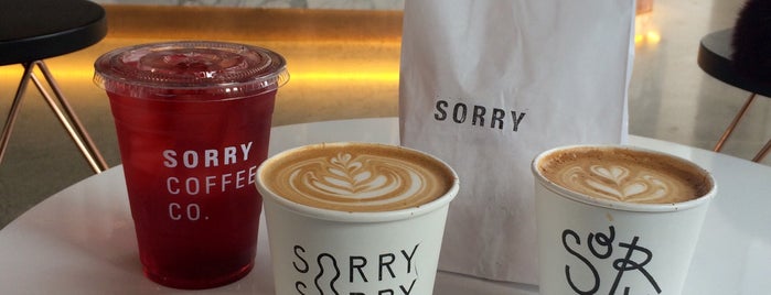 Sorry Coffee Co. is one of Toronto.