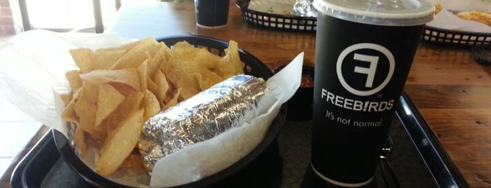 Freebirds World Burrito is one of Trevor : понравившиеся места.